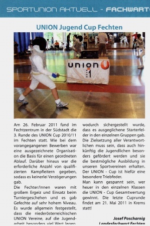 Sportunionaktuell 2 2011
