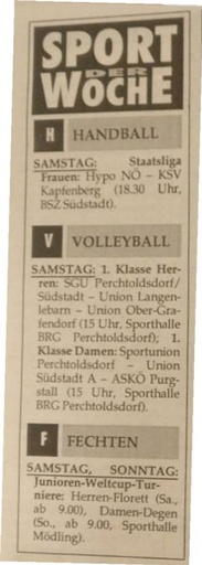 Welt Cup - Ankündigung 15  16 02 1997 A