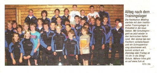 Alltag nach dem Trainingslager - NÖN KW 37 2011