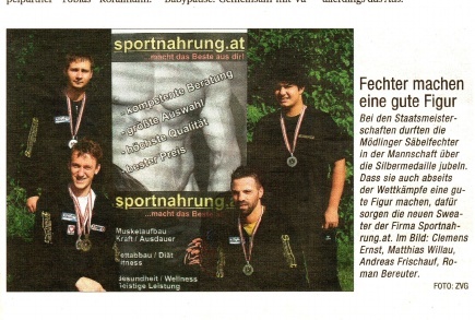 Fechter machen eine gute Figur - NÖN KW 23 2011