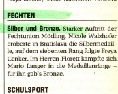Silber und Bronze - NÖN KW 22 2008