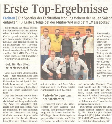 Erste Top-Ergebnisse - NÖN KW 39 1 2017