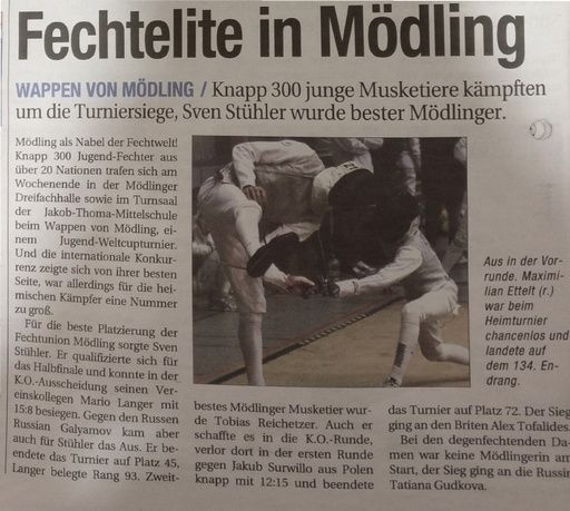 Fechtelite in Mödling -  22  23 01 2011 A