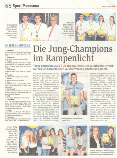 Die Jung-Champions im Rampenlicht - NÖN KW 23 2017
