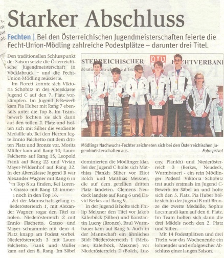Starker Abschluss - NÖN KW 26 2017