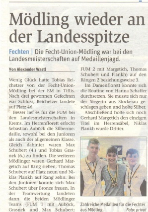 Mödling wieder an der Landesspitze - NÖN KW 25 2017