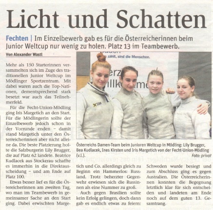 Licht und Schatten - NÖN KW 05 2017