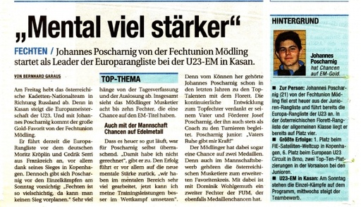 Mental viel stärker - NÖN KW 21 2011