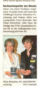 Nachwuchssportler des Monats - NÖN KW 24 2 2011